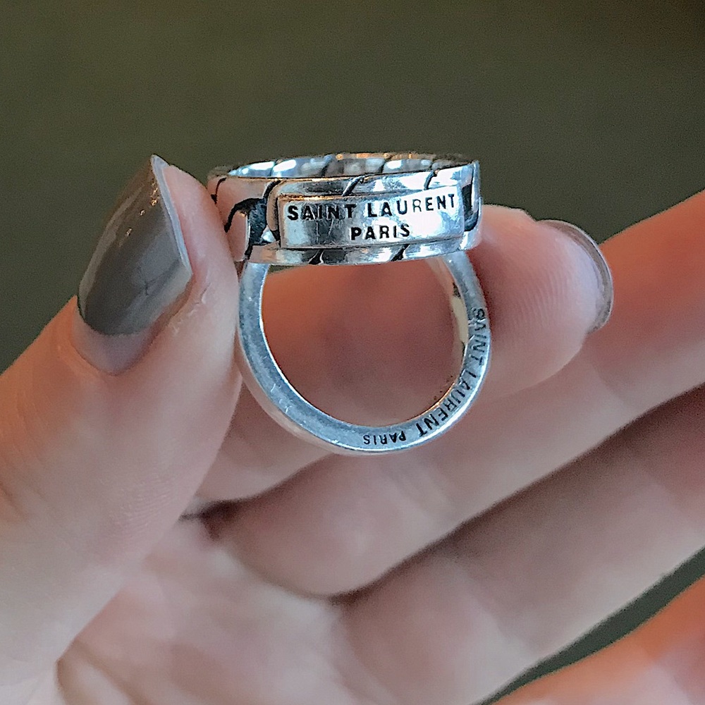 YSL Chain Ring & matching band